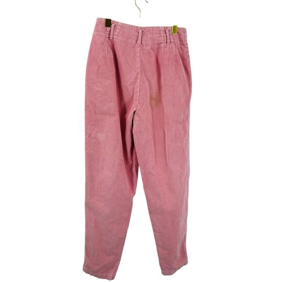 Vintage Tarazzia Pants - Women’s Size 9/10 - Pink High-Waisted‎ Pleated Tapered - Picture 4 of 7